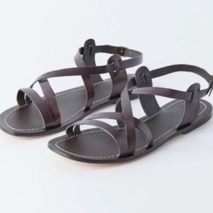 Urban Outfitters Selena Gladiator Sandals Brown